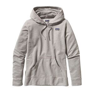 Patagonia Midweight Hooded Monk Sweatshirt Women's Small Gray Pull Over Casual
